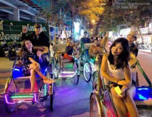 chợ đêm nha trang xích lô chợ đêm